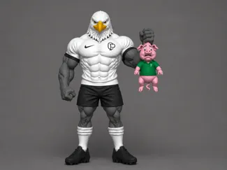 mascote do corinthians multicolor