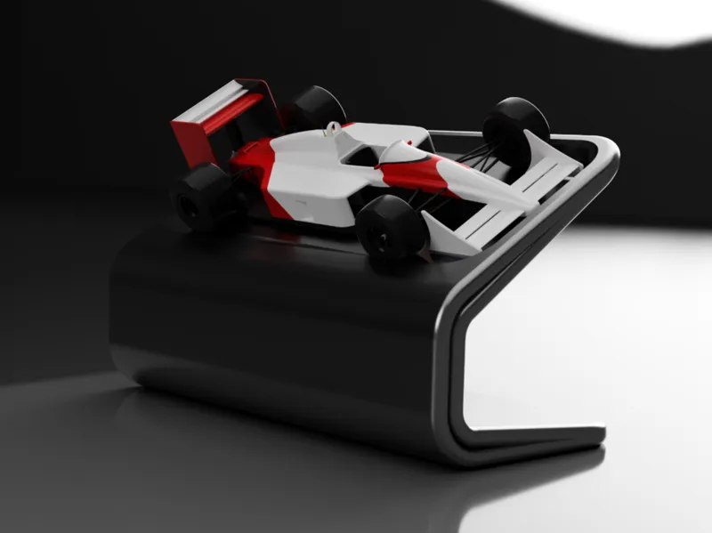 Model Car Stand (1/36 scale model size)