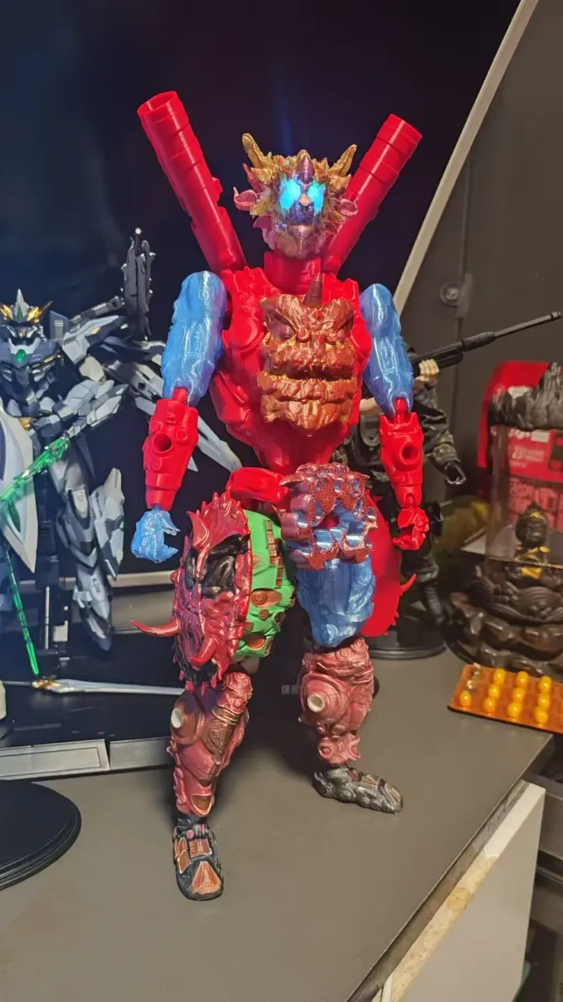 1:6 Modular Posable Action Figure - Spring Auspicious Beast by 熊小猫 ...