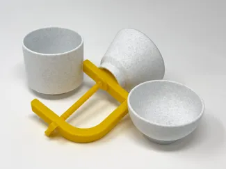 Corcee-Clamp (C-Clamp w/ Corcelain compatibility)