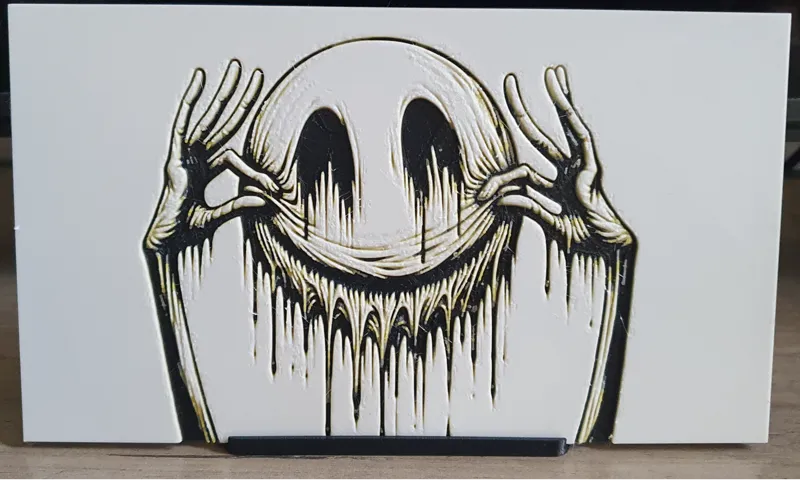 Just smile :) - HueForge - 4 color