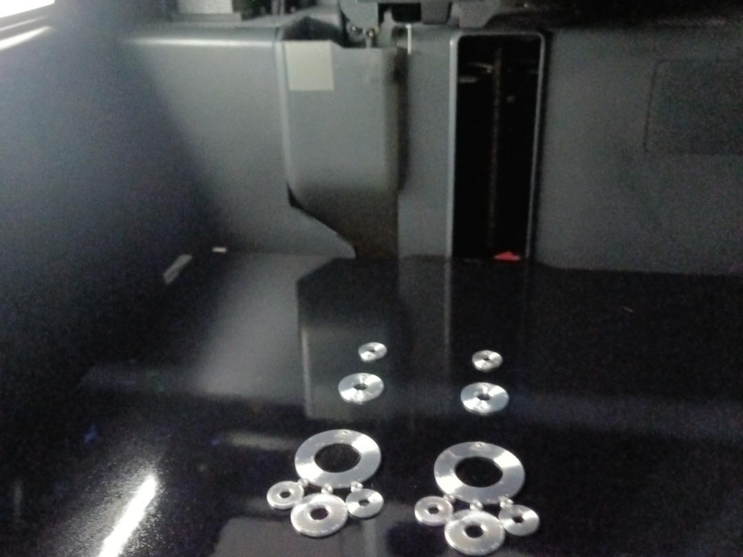 Pendientes Largos 3D Círculos