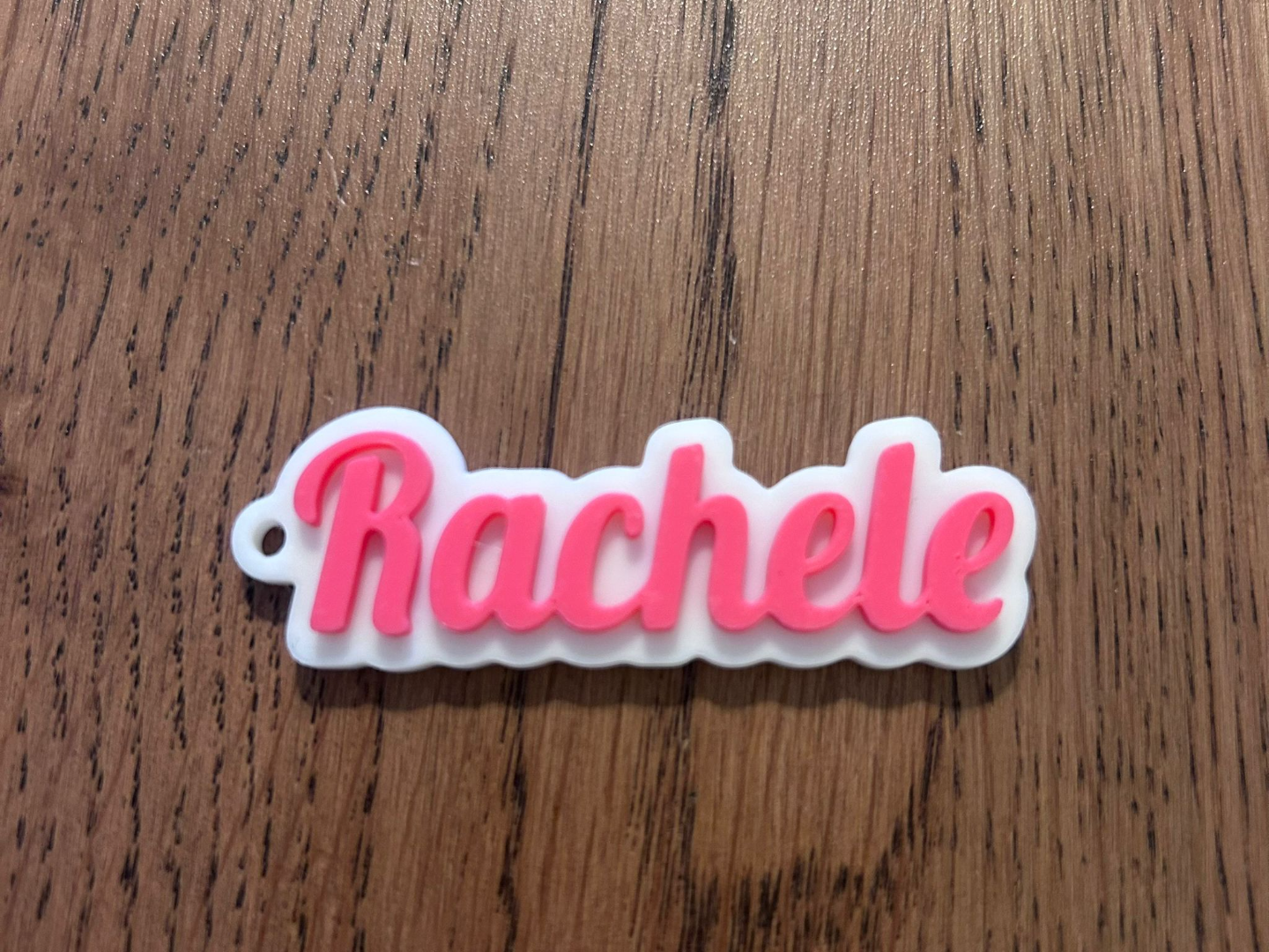 Rachele name keychain
