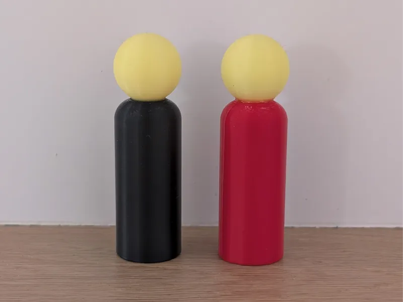 Minimalistic Toy Figure (2 Colors, No AMS)
