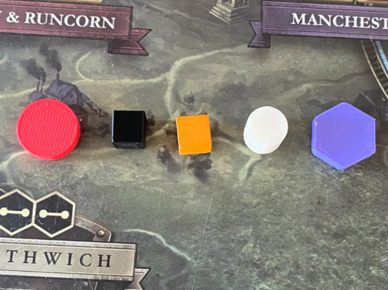 Brass Board Game Replacement Parts