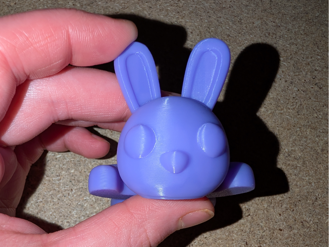 Tiny articulated Easter Bunny