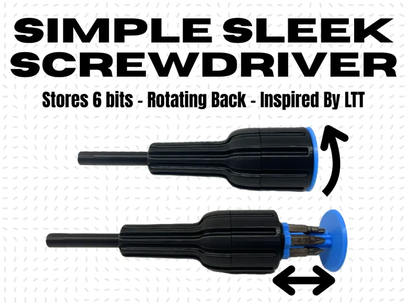 Simple Sleek Screwdriver