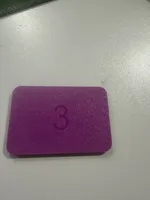 3mm Distanzplatte 0.2mm layer, 4 walls, 10% infill