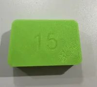Distanzplatte 15mm 0.2mm layer, 4 walls, 10% infill