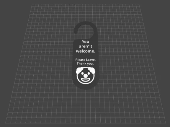 Introvert's Dream Door Sign