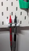 Probe holder with two holes