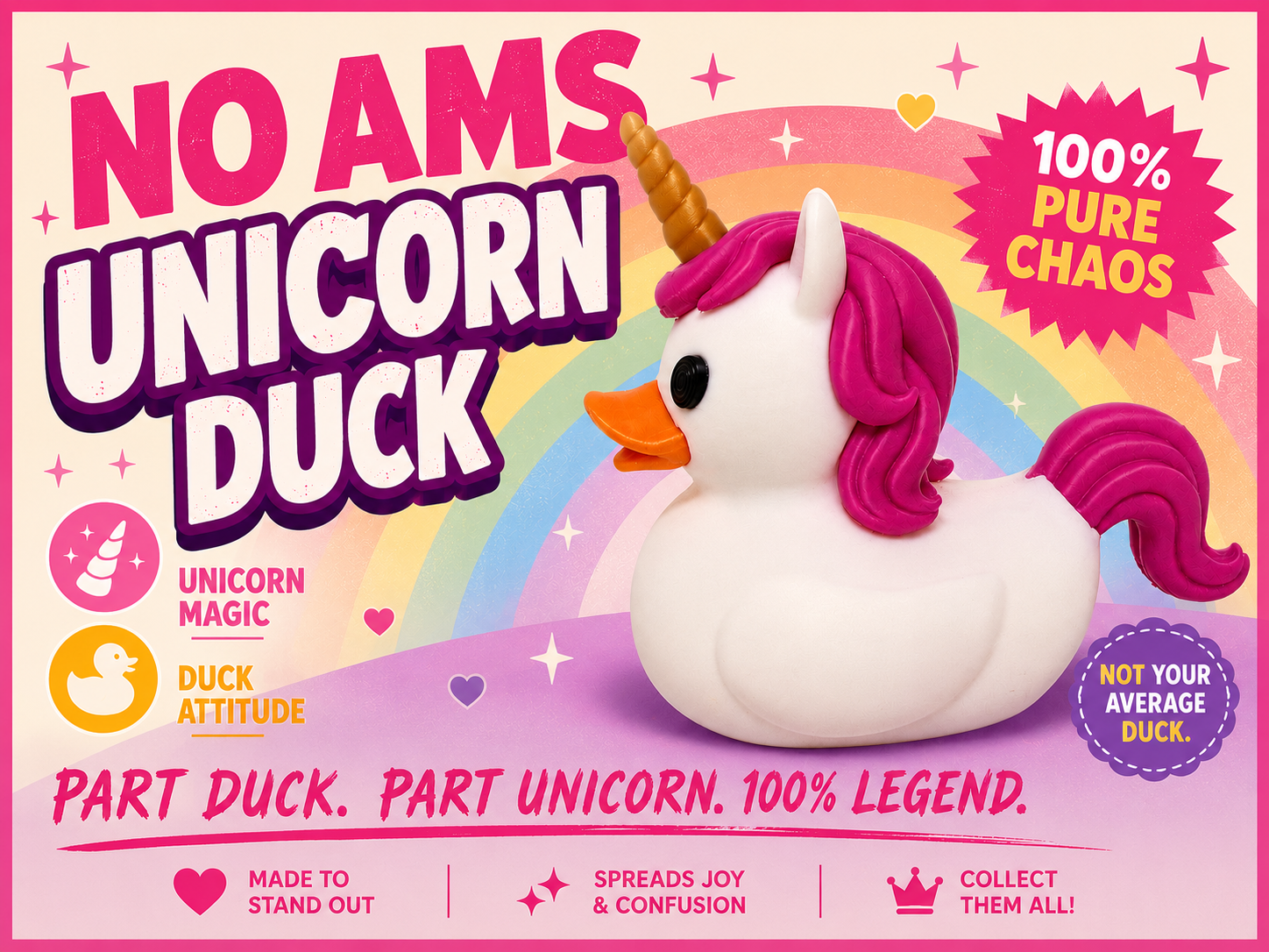 Unicorn Duck NO AMS