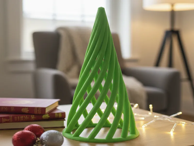 Christmas Tree–A Spiraled Touch !