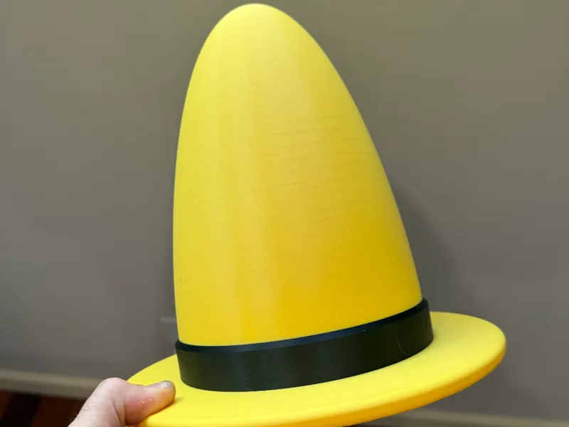 big yellow hat from curious george