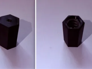 Painter Pole to 1/4-20 thread for shock mount