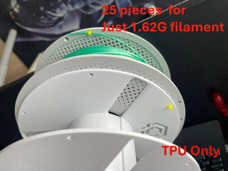 Simple Filament Clip 4 bambu lab+porima eco spool
