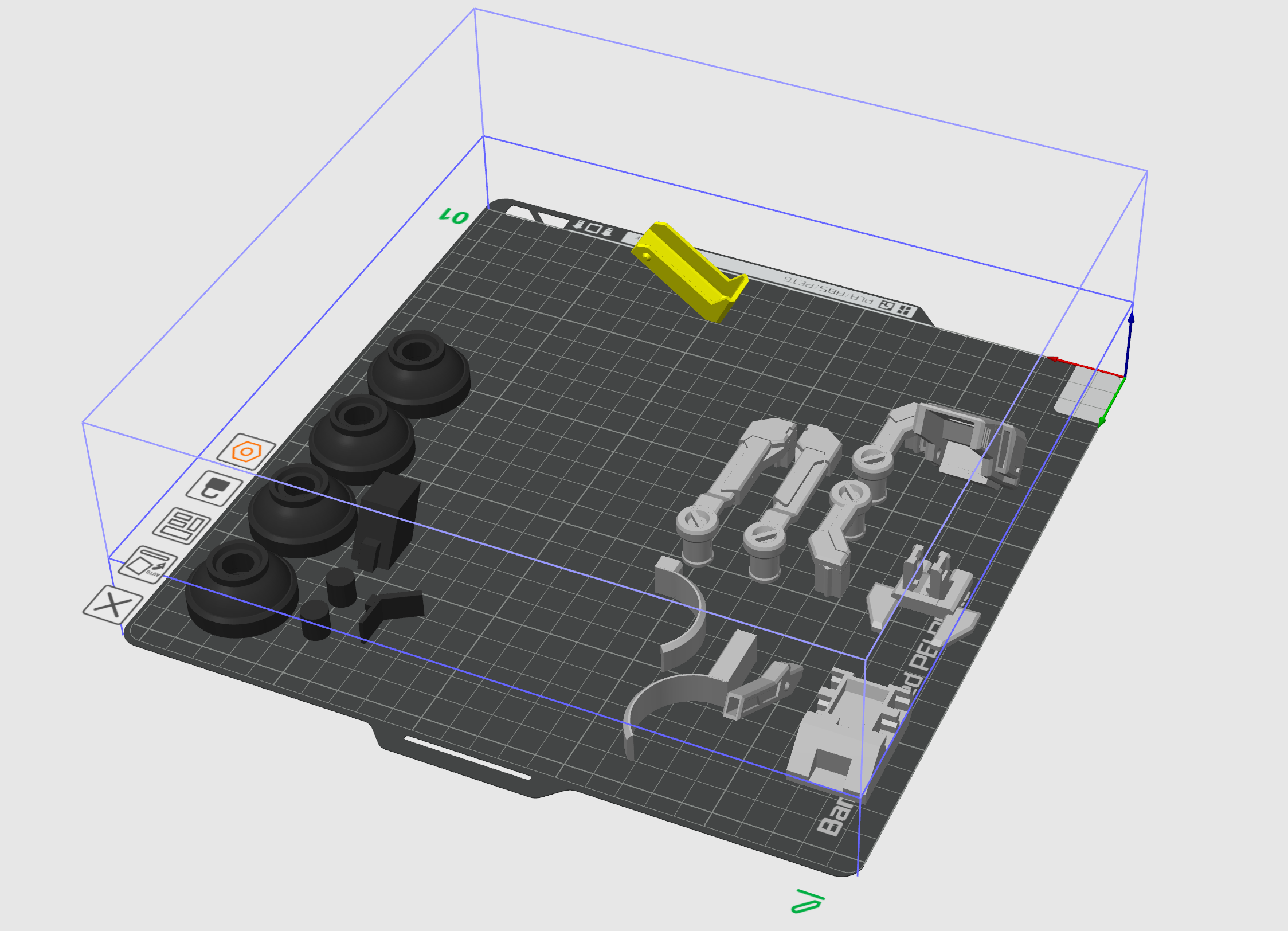 Miniatura 3 do modelo 3D 「影兔」磁轨突击摩托车 | 球形磁吸轮胎×背部脉冲机炮 | 战术机甲载具