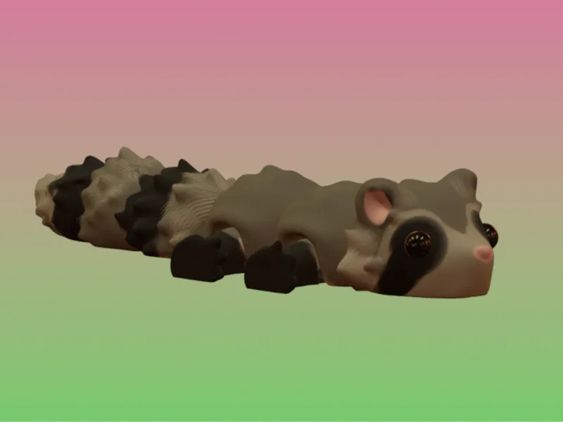 Articulated Raccoon