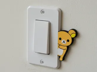 Rilakkuma switch plate