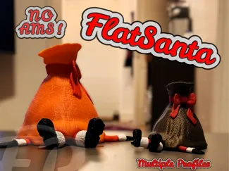 Flat Santa