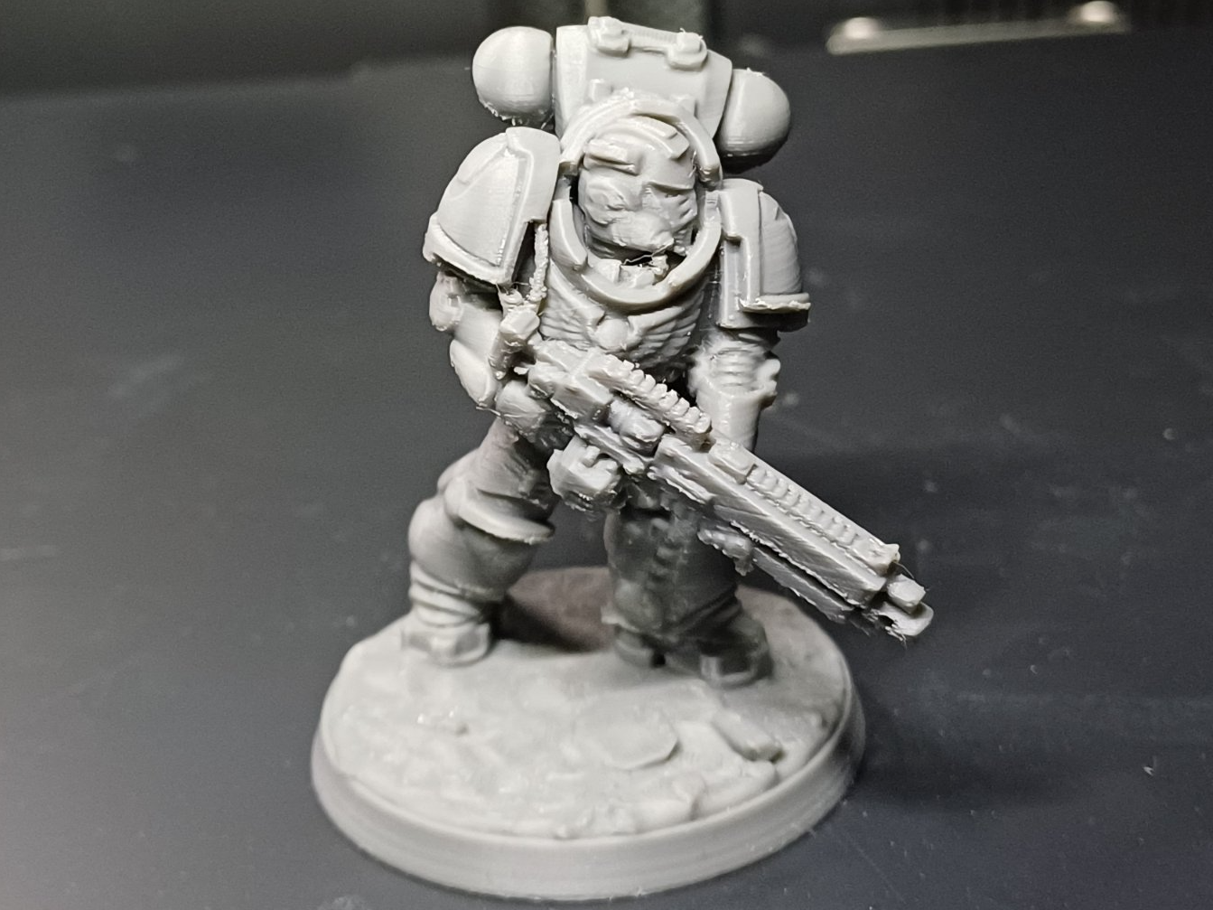 Nail Gunner In Cover