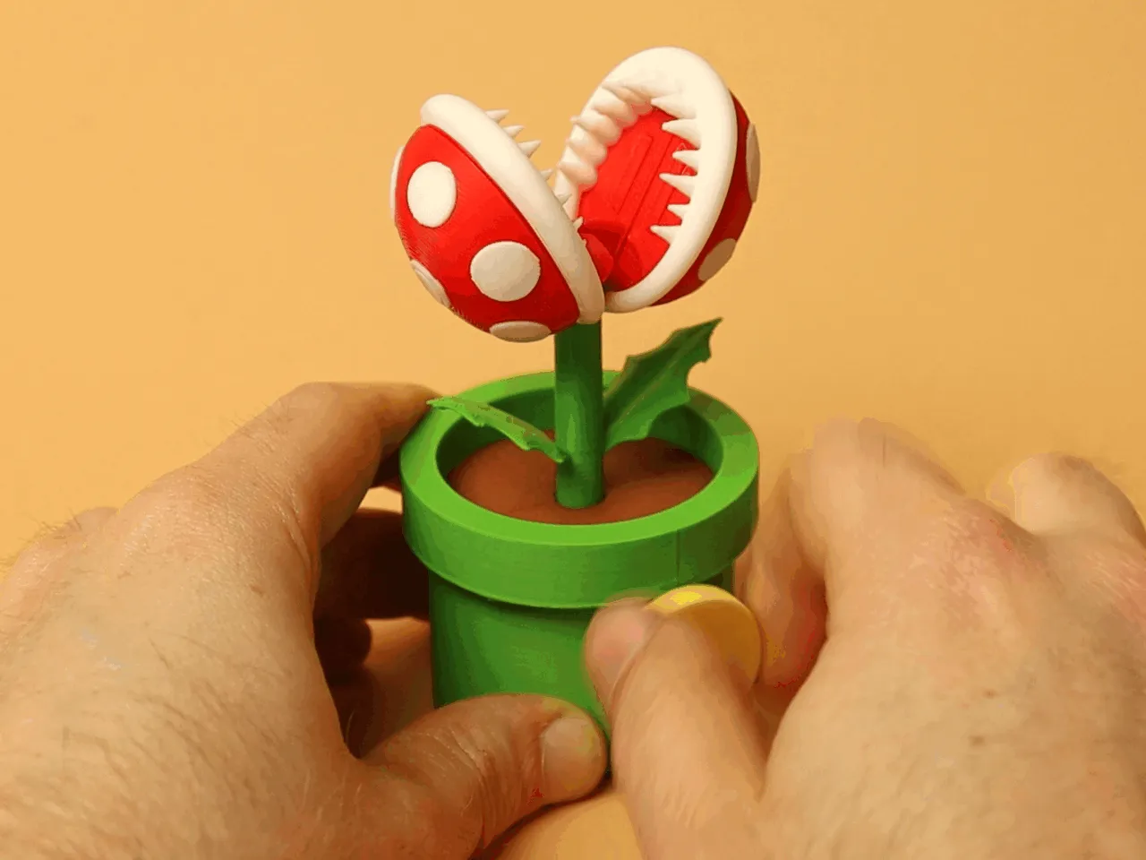 Mario Piranha Plant view 2