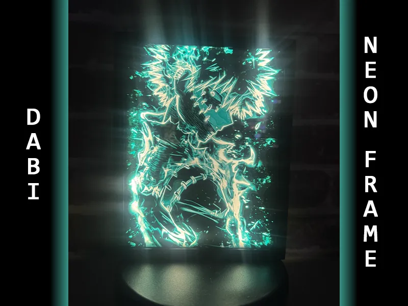 DABI - MY HERO ACADEMIA / NEON FRAME