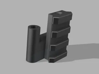 E&L Picatinny Folding Stock Adapter Reinforced