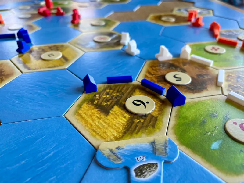 Catan original pieces