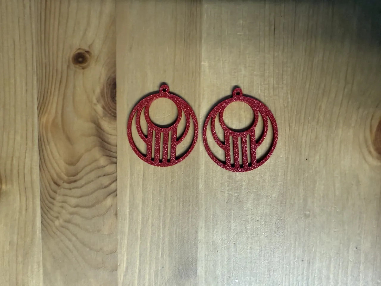 Earrings view 2