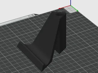 Tablet stand with penholder