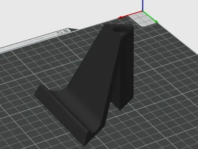 Tablet stand with penholder