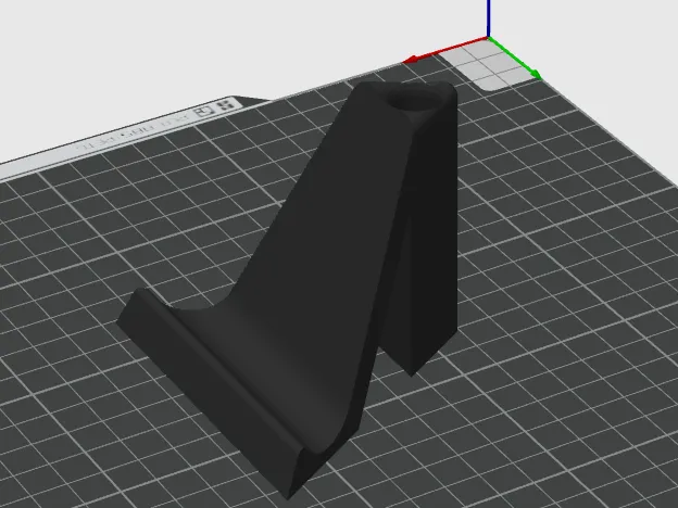 Tablet stand with penholder