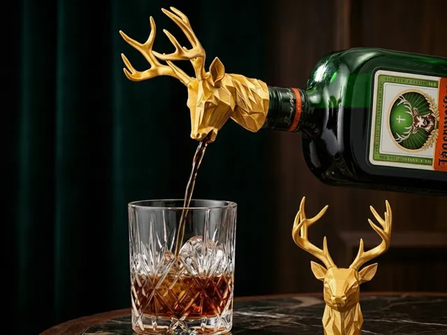 Deer Head Bottle Pourer Cap