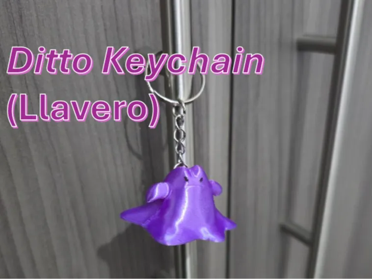 Ditto Keychain (Llavero) pokemon