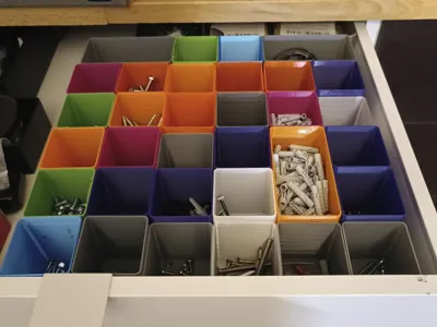 IKEA and Systainer sorting boxes