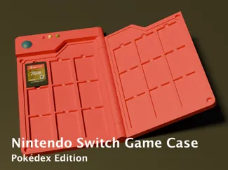 Nintendo Switch Game Case - Pokédex Edition