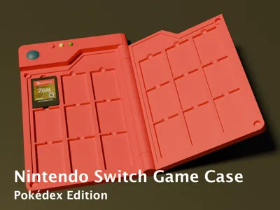 Nintendo Switch Game Case - Pokédex Edition
