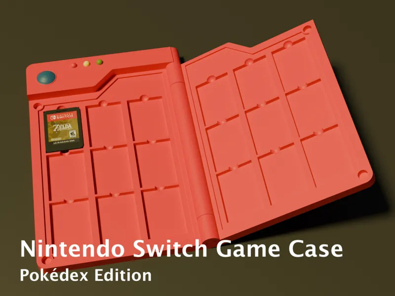 Nintendo Switch Game Case - Pokédex Edition