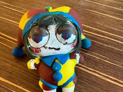 Evil Pomni Animiniz Pendant