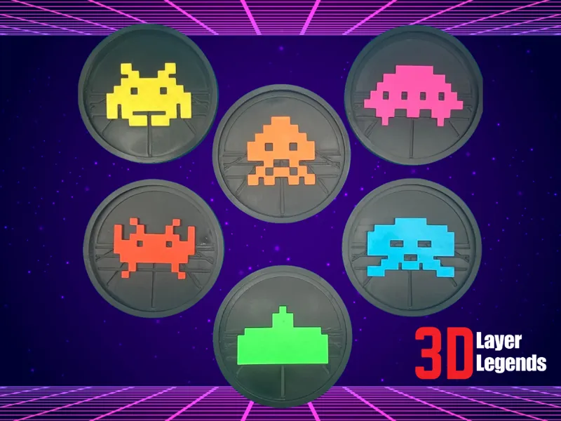 Retro Gaming Coasters
