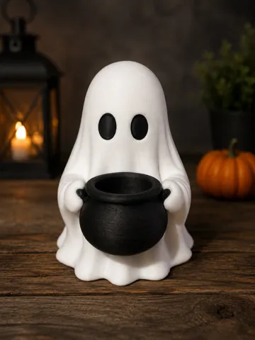 Adorno temático: Cute Ghost – Halloween Decoration — vista de referencia 2