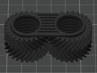Finger gear fidget