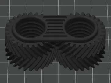 Finger gear fidget