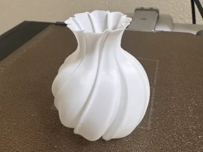 Spiral Wave Vase