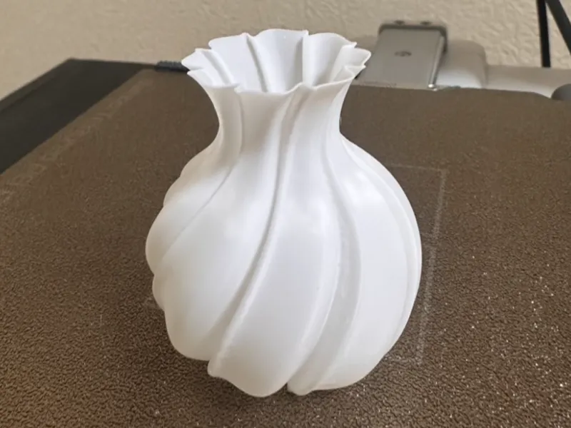 Spiral Wave Vase