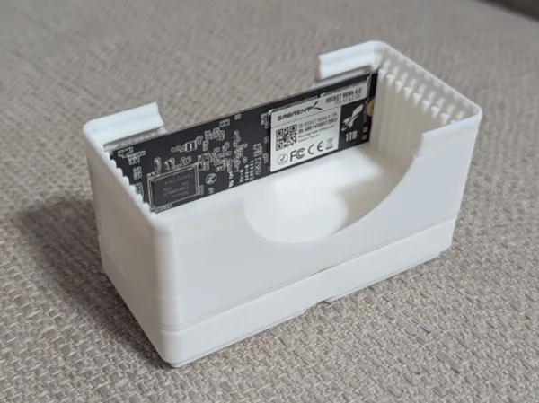 Boîte Gridfinity pour SSD NVMe