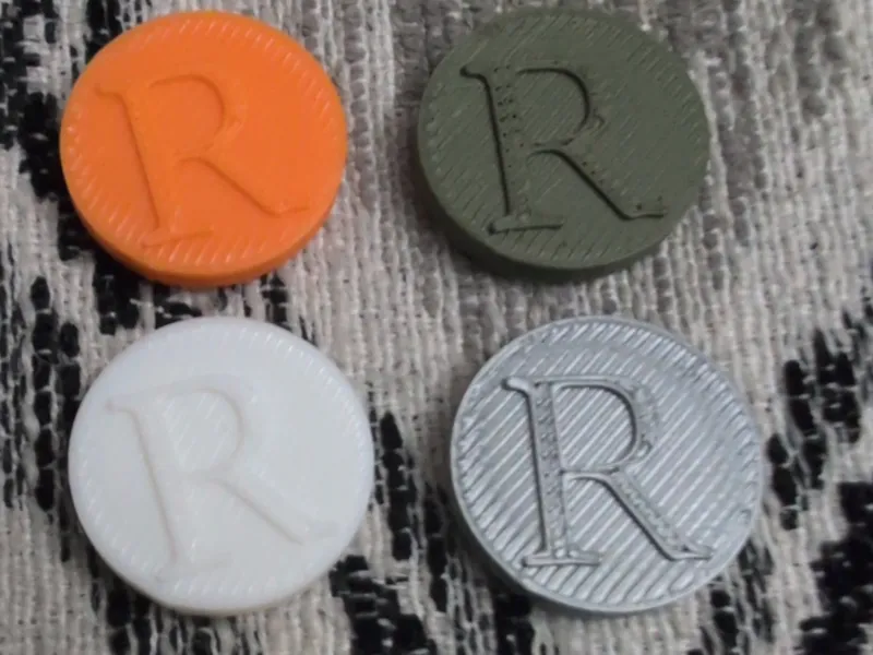 Rummoli Game Chip