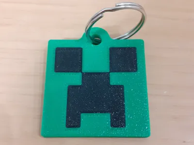 PORTACHIAVI CREEPER MINECRAFT NFC