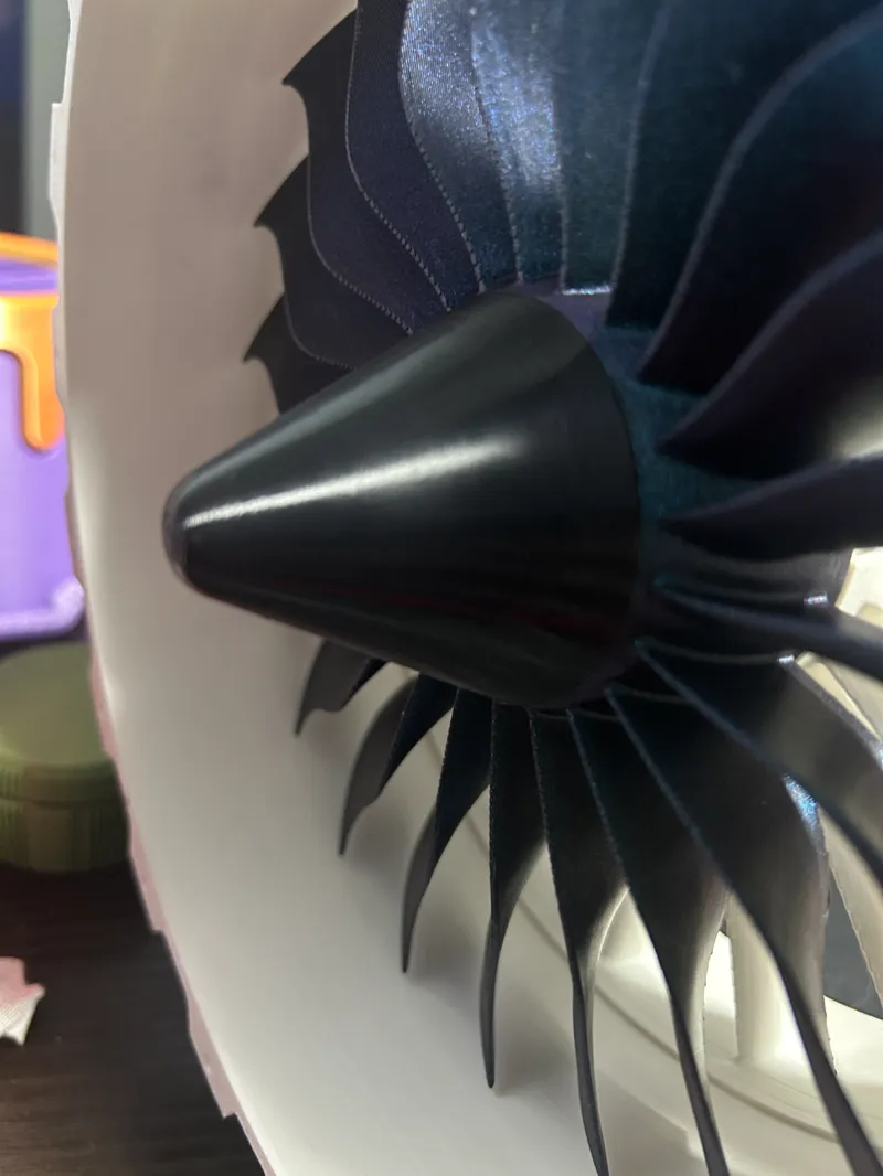 Rounded Nose Cone for 3D Printable Jet Engine by Catia5ftw